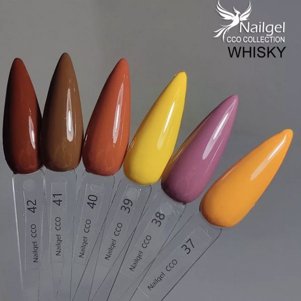 Nailgel - CCO őszi színek palettán