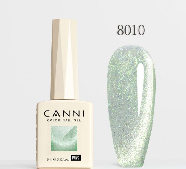 UV/LED Cat Eye Géllakk Color 8010 - 9 ml - Canni