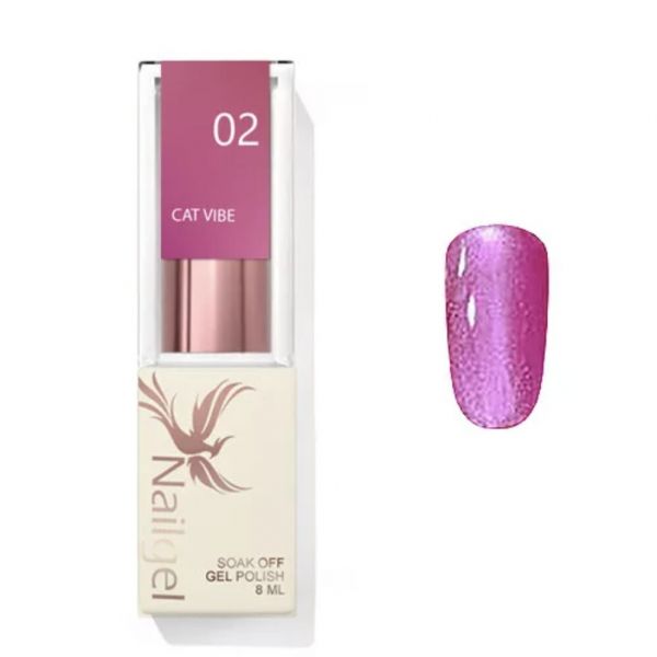 Nailgel - Cat Vibe 02 - 8ml - cat eye gél lakk