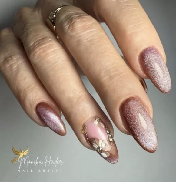 Nailgel - Katharina 04 - 8ml - cat eye gél lakk