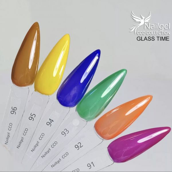 Nailgel - CCO üveghatású lakkok paletta