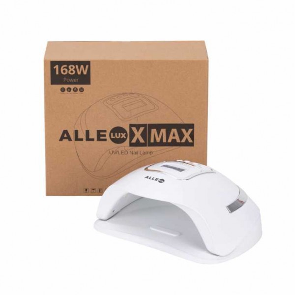 Műkörmös lámpa Dual UV/LED - 168W - kijelzős - white