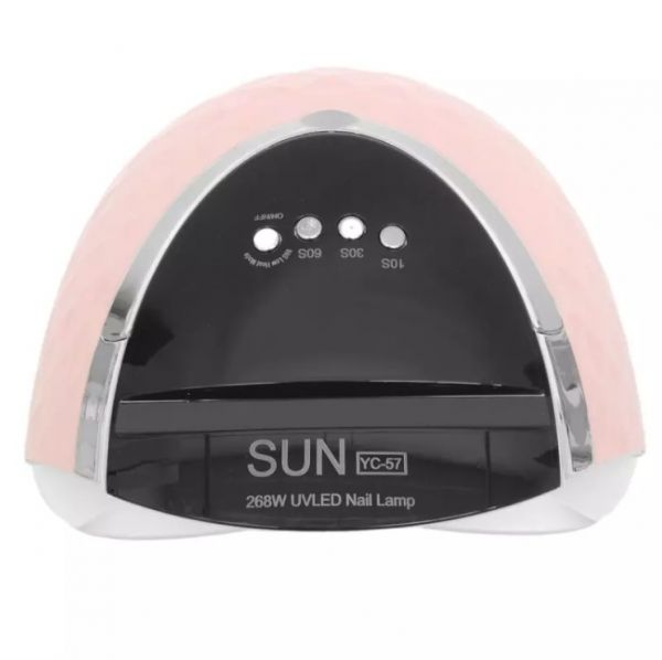 Műkörmös UV/LED Lámpa - 268W - Púder - YC-57