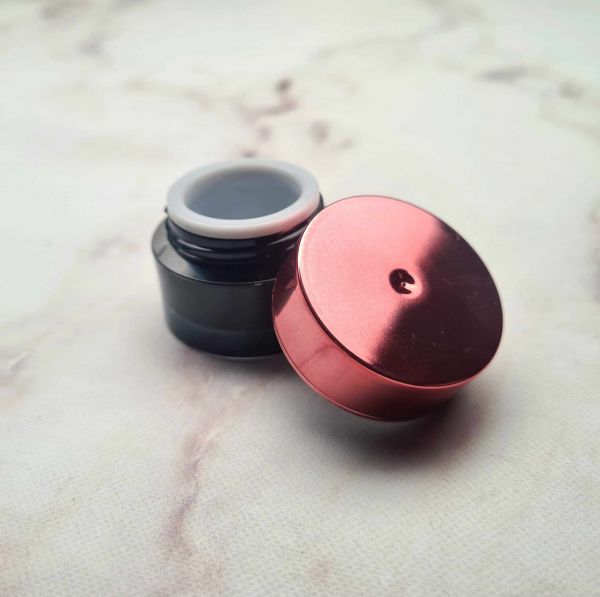 Üres kozmetikai tégely - rosegold - 5 ml