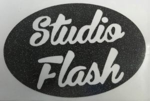 Pólómatrica - felvasalható (csillámos fekete logó)